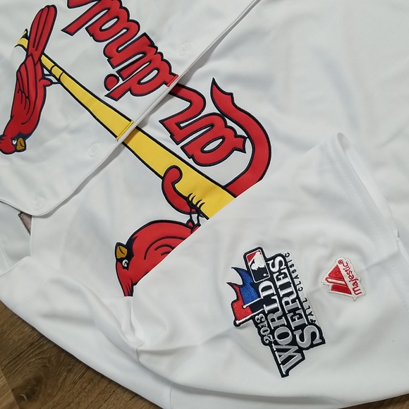 Matt Carpenter Cardinals World Series Mens XL Stitched New - Picture 5 of 12